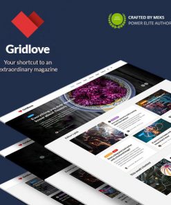 Gridlove Creative Grid Style News Magazine Wordpress Theme