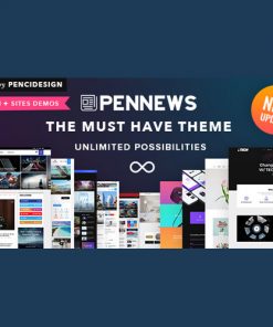 Pennews News Magazine Business Portfolio Wordpress Theme