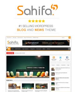 Sahifa Responsive WordPress News Magazine Blog Theme