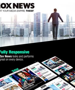 Zox News Professional Wordpress News Magazine Theme