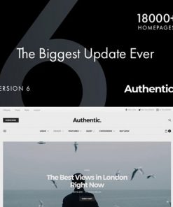 Authentic Lifestyle Blog Magazine Wordpress Theme