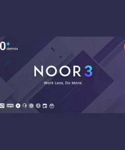 Noor Multi Purpose Fully Customizable Creative Amp Theme