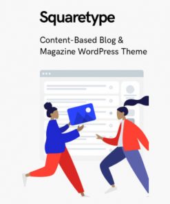 Squaretype Modern Blog Wordpress Theme