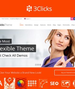 3clicks Responsive Multi Purpose Wordpress Theme