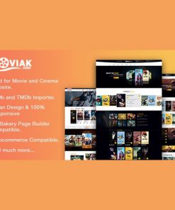 Amymovie Movie And Cinema Wordpress Theme 