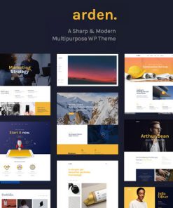 Arden A Sharp Modern Multipurpose Wordpress Theme