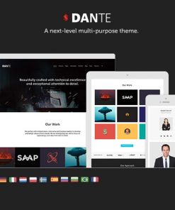 Dante Responsive Multi Purpose Wordpress Theme