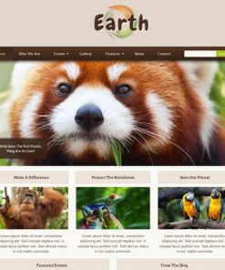 Earth Eco Environmental Nonprofit Wordpress Theme