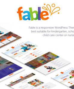 Fable Children Kindergarten Wordpress Theme