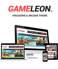 Gameleon Wordpress Arcade Theme News Magazine