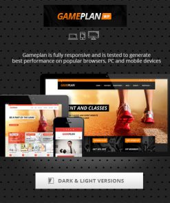 Gameplan Event And Gym Fitness Wordpress Theme