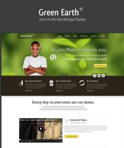 Green Earth Environmental Wordpress Theme