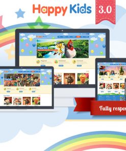 Happy Kids Children Wordpress Theme