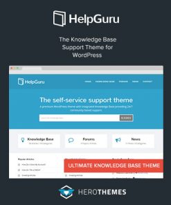 Helpguru A Self Service Knowledge Base Wordpress Theme