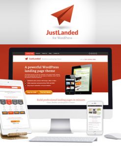 Justlanded Wordpress Landing Page