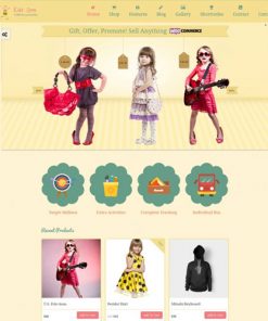 Kids Zone Children Kids Wordpress Theme