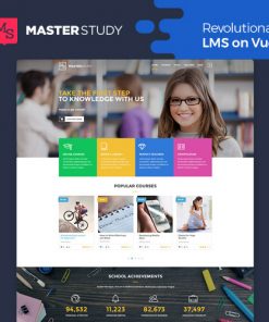 Masterstudy Education Lms WordPress Theme For Education Elearning And Online Courses