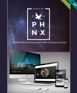 Phoenix Wordpress Minimal Multipurpose Portfolio With Visual Composer