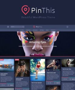 Pinthis Pinterest Style Wordpress Theme