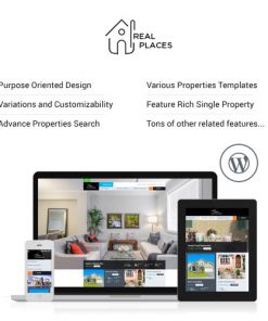 Real Places Responsive Wordpress Real Estate Theme