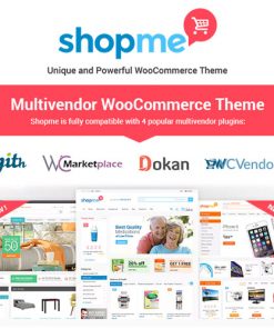 Shopme Multi Vendor Woocommerce Wordpress Theme