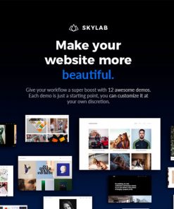 Skylab Portfolio Photography Wordpress Theme