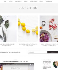 Studiopress Brunch Pro Genesis Wordpress Theme