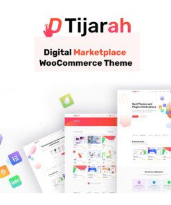 Tijarah Digital Marketplace Woocommerce Theme