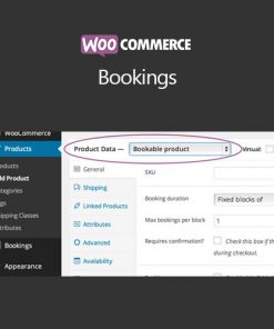 Woocommerce Bookings