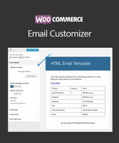 Woocommerce Email Customizer