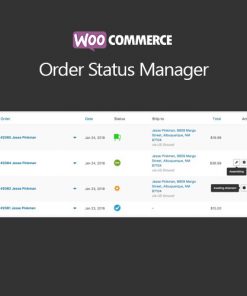 Woocommerce Order Status Manager