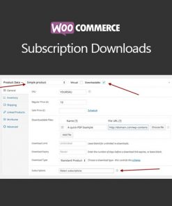 Woocommerce Subscription Downloads