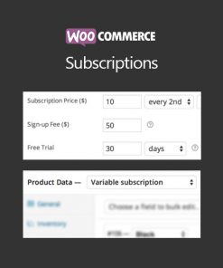 Woocommerce Subscriptions