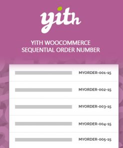 Yith Woocommerce Sequential Order Number Premium