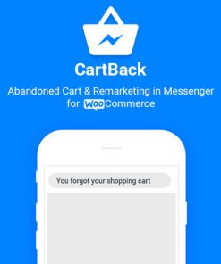 Cartback Woocommerce Abandoned Cart Remarketing In Facebook Messenger