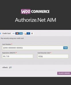 Woocommerce Authorize.net Aim