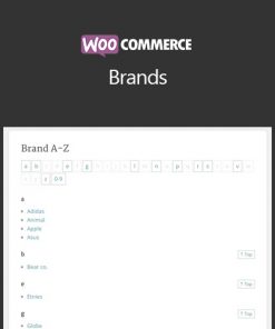 Woocommerce Brands