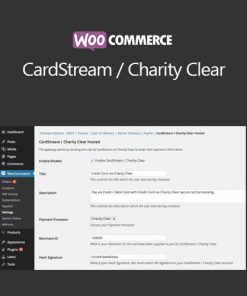 Woocommerce Cardstream Charity Clear