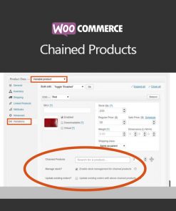 Woocommerce Chained Products