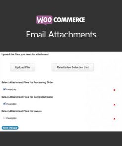 Woocommerce Email Attachments