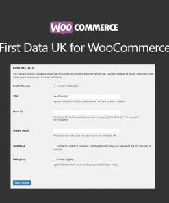 Woocommerce Firstdata Uk