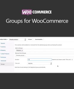 Woocommerce Groups For Woocommerce