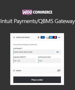 Woocommerce Intuit Payments Qbms Gateway