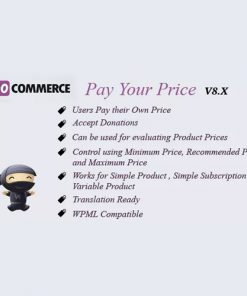 Woocommerce Pay Your Price