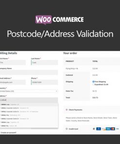 Woocommerce Postcode Address Validation