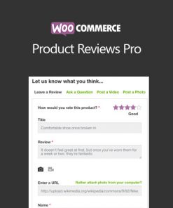 Woocommerce Product Reviews Pro