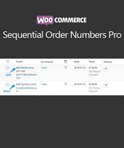 Woocommerce Sequential Order Numbers Pro