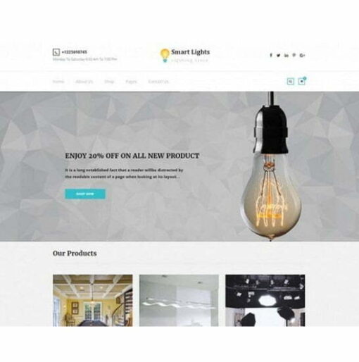 Lighting Store Html Template 640x433.jpg