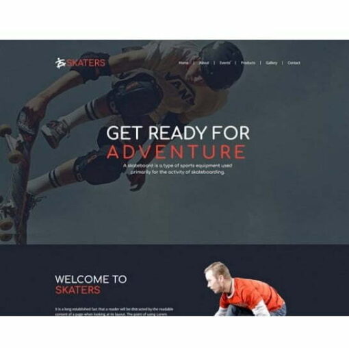 Skateboard Html Template 640x433.jpg